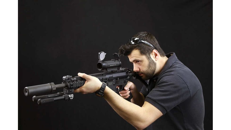 Open Box Demo, Primary Arms SLx Red Dot Sight with Integrated Green Laser, Black PACRSL