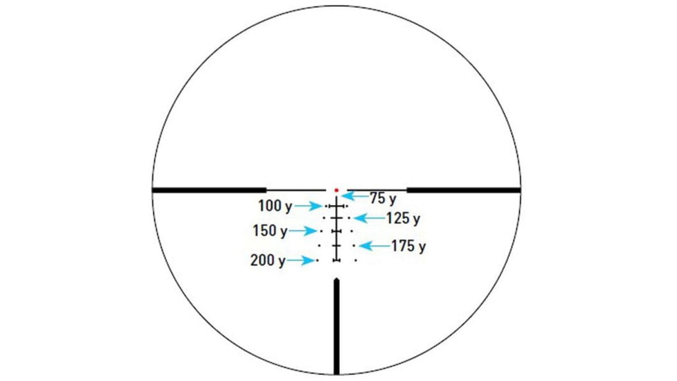 Primary Arms Classic Series 1-6x24mm, 30mm Tube Rifle Scope, Second Focal Plane