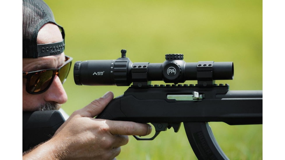 Primary Arms Classic Series 1-6x24mm, 30mm Tube Rifle Scope, Second Focal Plane