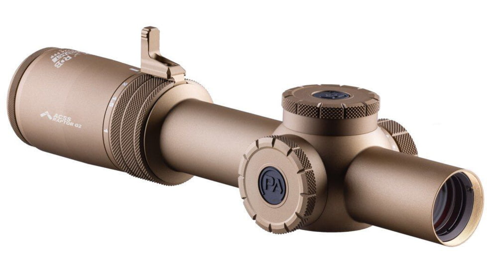 Primary Arms Compact PLxC 1-8x24mm 30mm Tube Rifle Scope, First Focal Plane