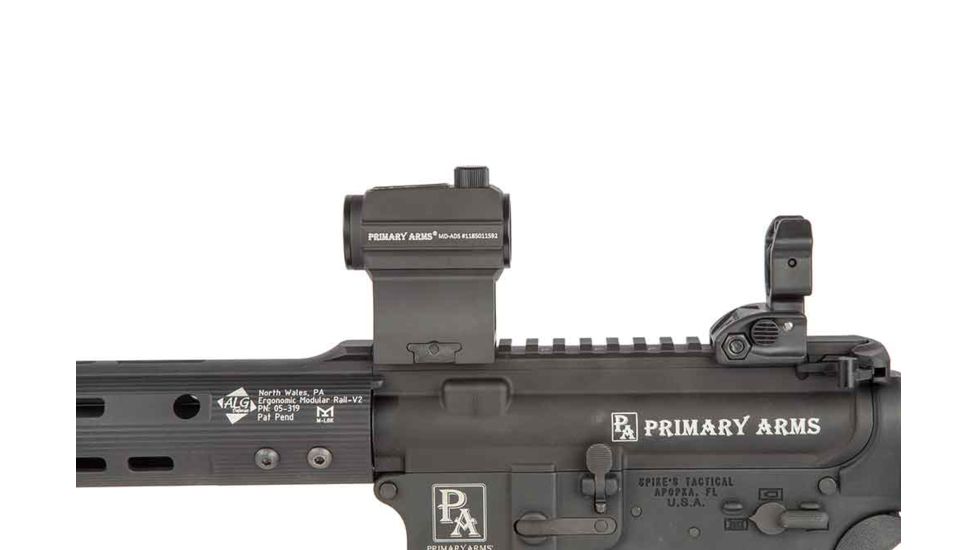 Primary Arms Classic Micro Red Dot Rider Mount Lower 1/3 Cowitness, 1.65 in, Black, 910054