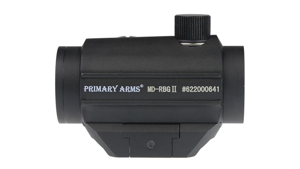 Primary Arms Micro Dot With Removable Base, Black, MD-RBGII