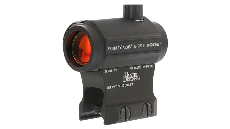 Primary Arms Micro Dot With Removable Base, Black, MD-RBGII