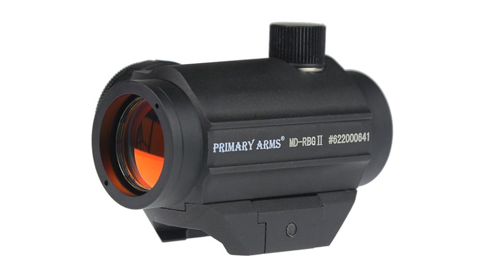 Primary Arms Micro Dot With Removable Base, Black, MD-RBGII