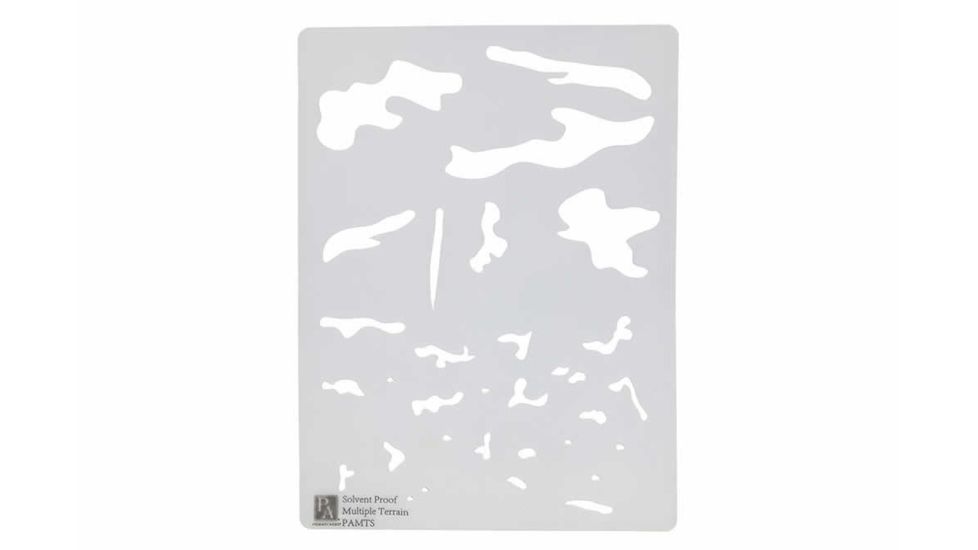 Primary Arms Multiple Terrain Stencil - PAMTS, Clear
