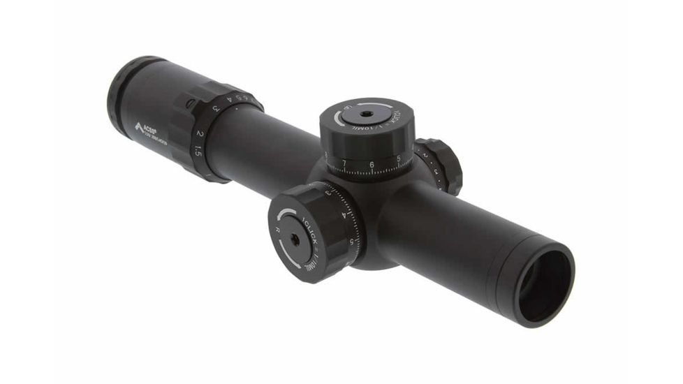 Primary Arms Platinum Series 1-8X24mm Rifle Scope with Patented ACSS 5.56 / 5.45 / .308 Reticle, Black