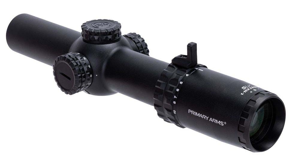 Primary Arms SLx 1-10x28mm 34mm Tube Rifle Scope, Second Focal Plane, Illuminated ACSS Nova Reticle, Black, 610158