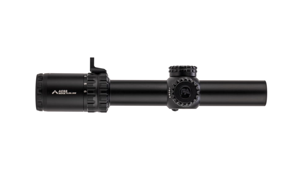 Primary Arms SLx 1-6x24mm 30mm Tube Rifle Scope, Second Focal Plane, ACSS Nova-5.56, Black, 610206