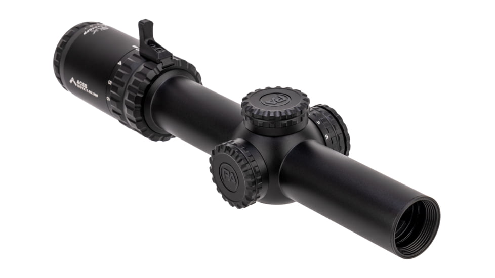 Primary Arms SLx 1-6x24mm 30mm Tube Rifle Scope, Second Focal Plane, ACSS Nova-5.56, Black, 610206