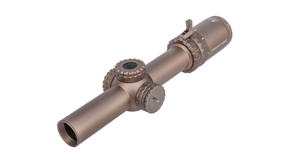 Primary Arms SLx 1-6x24mm 30mm Tube Rifle Scope, Second Focal Plane, ACSS Nova-5.56, FDE, 610208