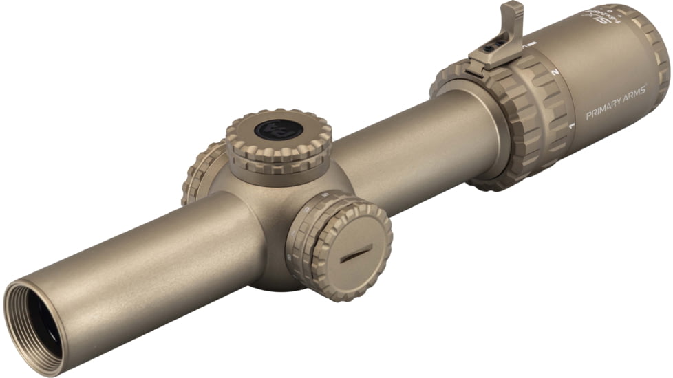 Primary Arms SLx 1-6x24mm Gen IV Tube Rifle Scope, Second Focal Plane, ACSS Nova Fiber Wire Reticle, FDE, 610215