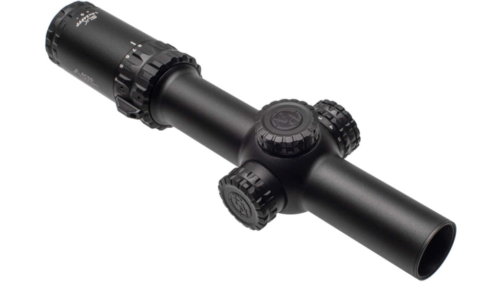 Primary Arms SLX 1-8x24 mm Rifle Scope, Illuminated ACSS-Griffin MIL Reticle, FFP, Black, 610155