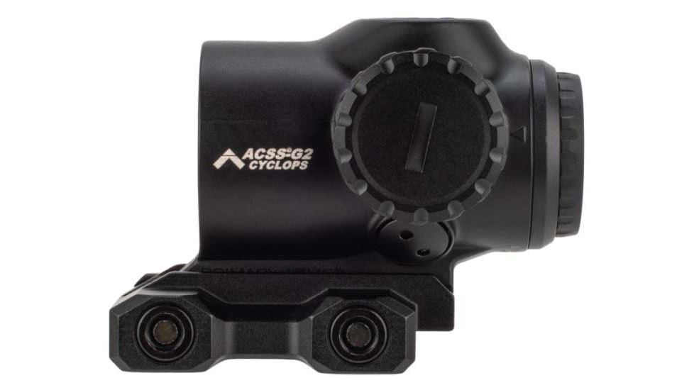 Primary Arms SLX 1x Micro Prism Scope w/Green Illuminated ACSS Cyclops Gen II Reticle, Black, 710035