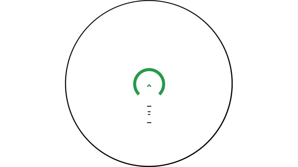 Primary Arms SLX 1x Micro Prism Scope w/Green Illuminated ACSS Cyclops Gen II Reticle, Black, 710035