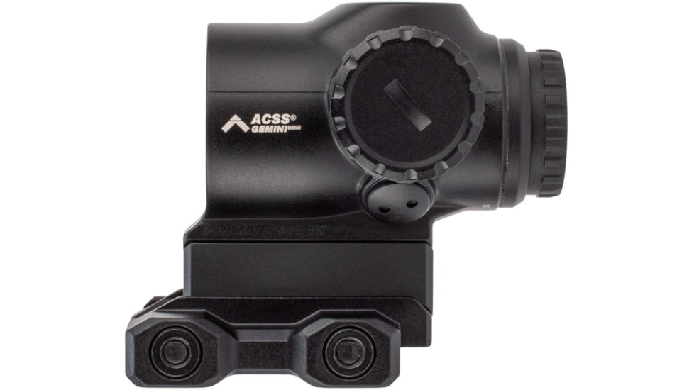 Primary Arms SLX 1x Micro Prism Scope w/Green Illuminated ACSS Gemini 9mm Reticle, Black, 710052