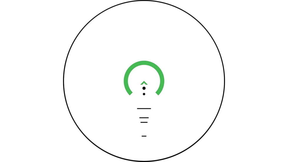 Primary Arms SLX 1x Micro Prism Scope w/Green Illuminated ACSS Gemini 9mm Reticle, Black, 710052