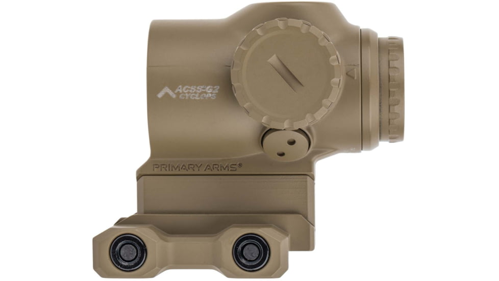 Primary Arms SLX 1x Micro Prism Scope w/Red Illuminated ACSS Cyclops Gen II Reticle, Flat Dark Earth, 710048, EDEMO1