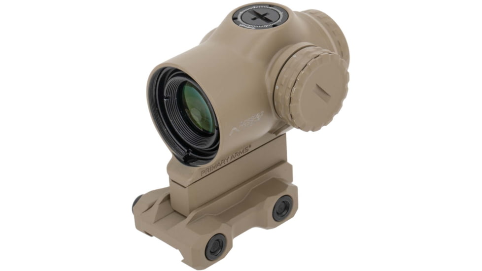 Primary Arms SLX 1x Micro Prism Scope w/Red Illuminated ACSS Cyclops Gen II Reticle, Flat Dark Earth, 710048, EDEMO1