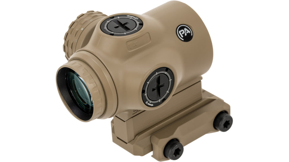 Primary Arms SLX 1x Micro Prism Scope w/Red Illuminated ACSS Cyclops Gen II Reticle, Flat Dark Earth, 710048, EDEMO1