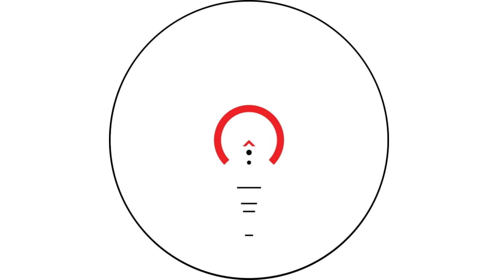 Primary Arms SLX 1x Micro Prism Scope w/Red Illuminated ACSS Gemini 9mm Reticle, Black, 710051