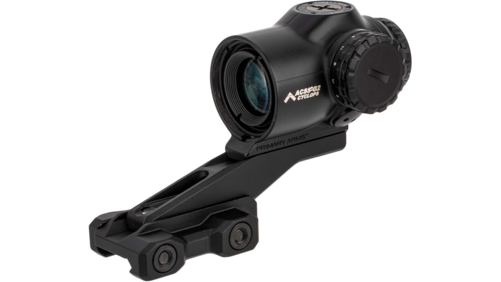 Primary Arms SLX 1X MicroPrism, Red Illuminated ACSS Cyclops Gen II Reticle, Black, 710034