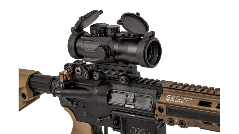 Primary Arms SLX 3 Gen III 3X Compact Prism Scope, Illuminated ACSS, CQB Reticle, Black, 710024