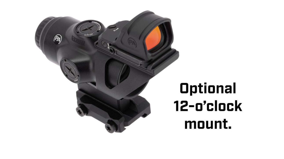 Primary Arms SLx 5X Micro Prism, Red Illuminated ACSS Aurora MIL, Black, 710046