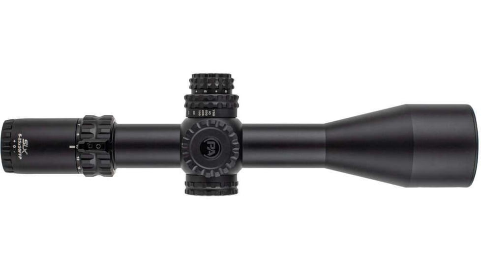 Primary Arms SLx Rifle Scope, 5-25x56mm, 34mm, First Focal Plane, Illuminated ACSS Apollo 6.5CM/.224V Reticle, Black, 610178