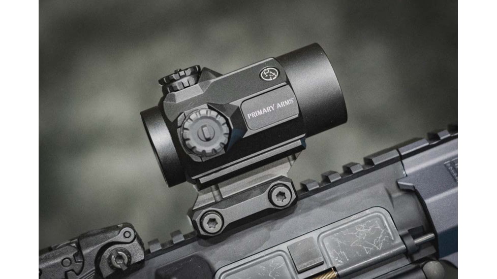 EDEMO Primary Arms SLx Series Red Dot Sight 25mm Lens, 2 MOA Red Dot, Black, 810005, EDEMO6