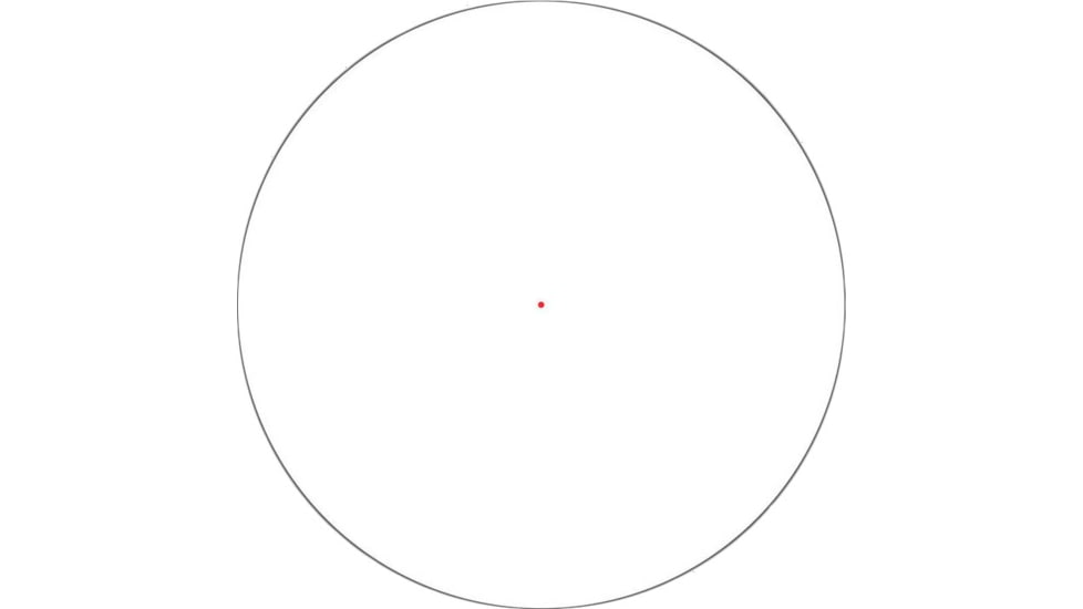 EDEMO Primary Arms SLx Series Red Dot Sight 25mm Lens, 2 MOA Red Dot, Black, 810005, EDEMO6