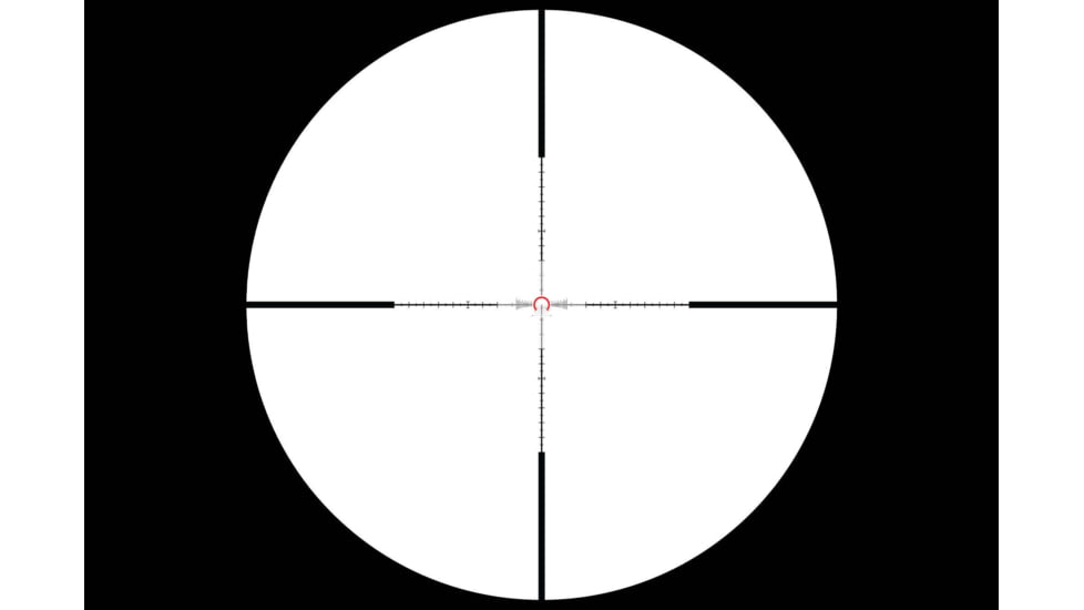 Primary Arms Compact PLx Rifle Scope, 1-8x24mm, 30 mm Tube, First Focal Plane, ACSS Raptor M8 Yard Reticle, Black, 610150