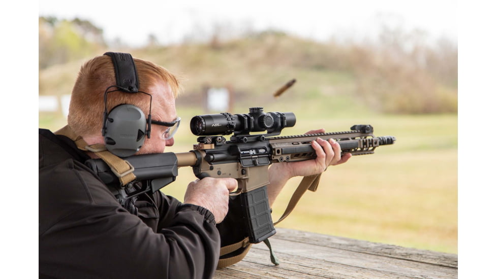 Primary Arms The SLx 1-10x28mm Rifle Scope, Second Focal Plane, ACSS Raptor 5.56 M10S, Black, 610157