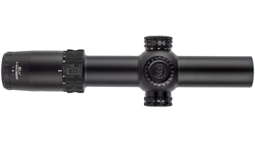 Primary Arms The SLx 1-10x28mm Rifle Scope, Second Focal Plane, ACSS Raptor 5.56 M10S, Black, 610157