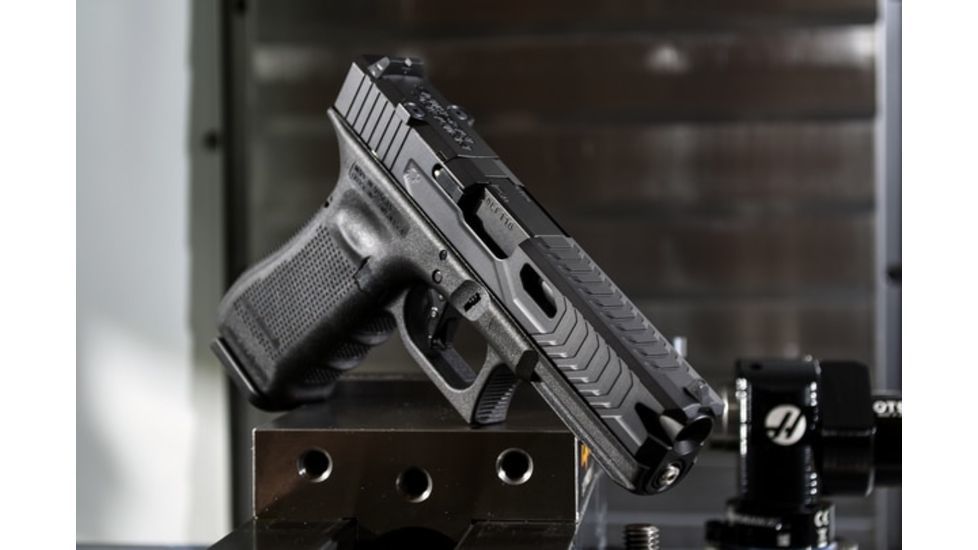 Primary Machine Glock 17 Gen 3 Slide w/ Backlash Cut, Black Nitride, SLD-G17-G3-BACKLASH-BLNI