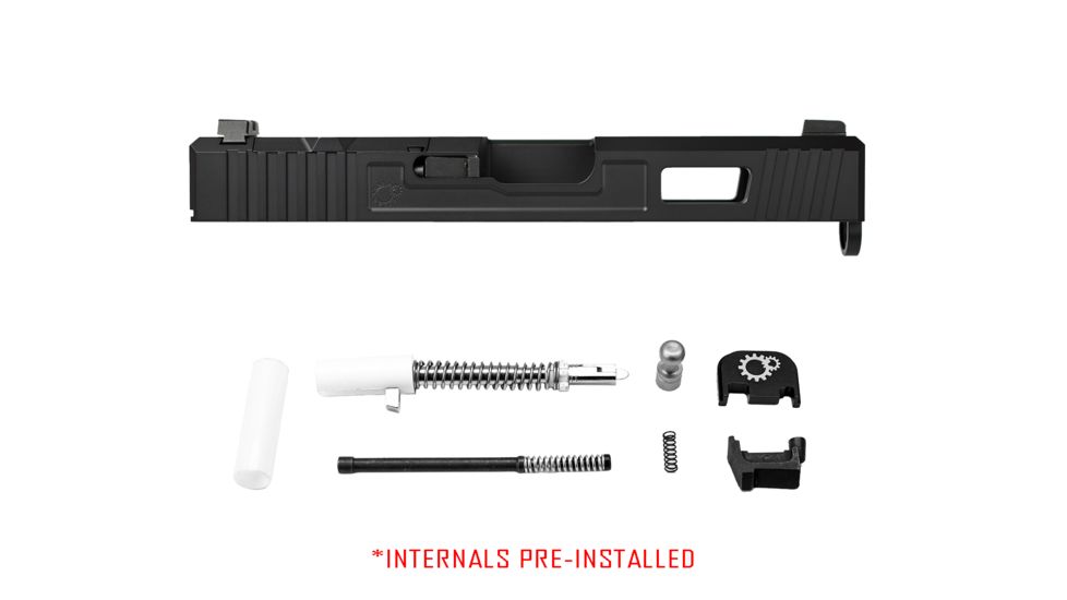 Primary Machine Glock 17 Gen 3 Slide w/ UCC V3 Cut, Black Nitride, SLD-G17-G3-UCCV3-BLNI