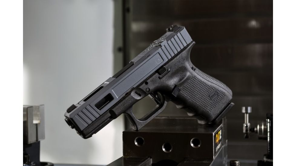 Primary Machine Glock 17 Gen 3 Slide w/ UCC V3 Cut, Black Nitride, SLD-G17-G3-UCCV3-BLNI