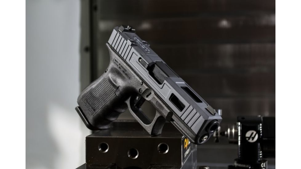 Primary Machine Glock 17 Gen 3 Slide w/ UCC V3 Cut, Black Nitride, SLD-G17-G3-UCCV3-BLNI