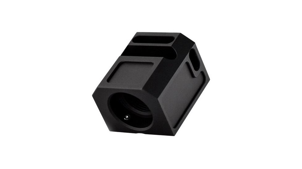 Primary Machine Glock Stealth Comp 9mm, 1/2-28 Thread, Black Anodize, SC/GLK/BA/1228