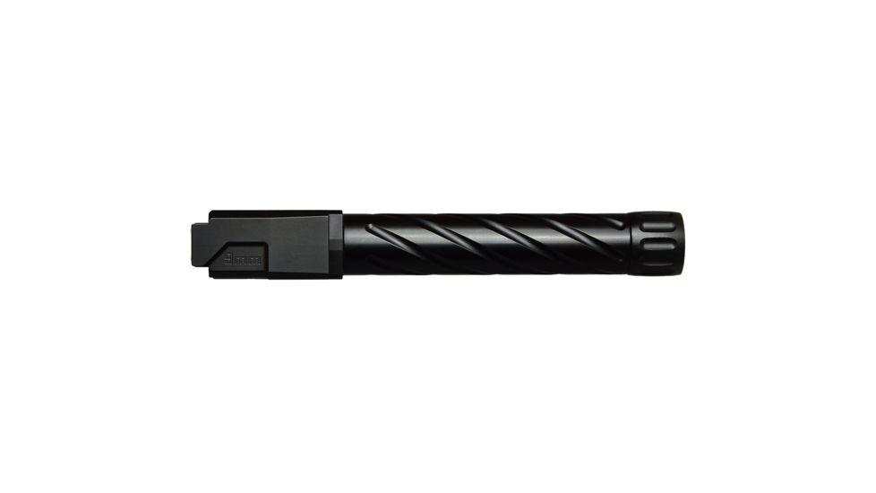 Primary Machine Match Grade Barrel, CZ P-07, 9mm, 1-10 Twist, 1/2x28 Thread, Black Nitride P07/THRD/FLUT/BLK