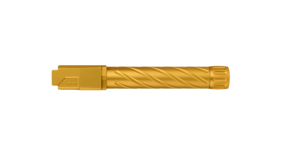 Primary Machine Match Grade Barrel, CZ P-07, 9mm, 1-10 Twist, 1/2x28 Thread, Titanium Nitride P07/THRD/FLUT/TIN
