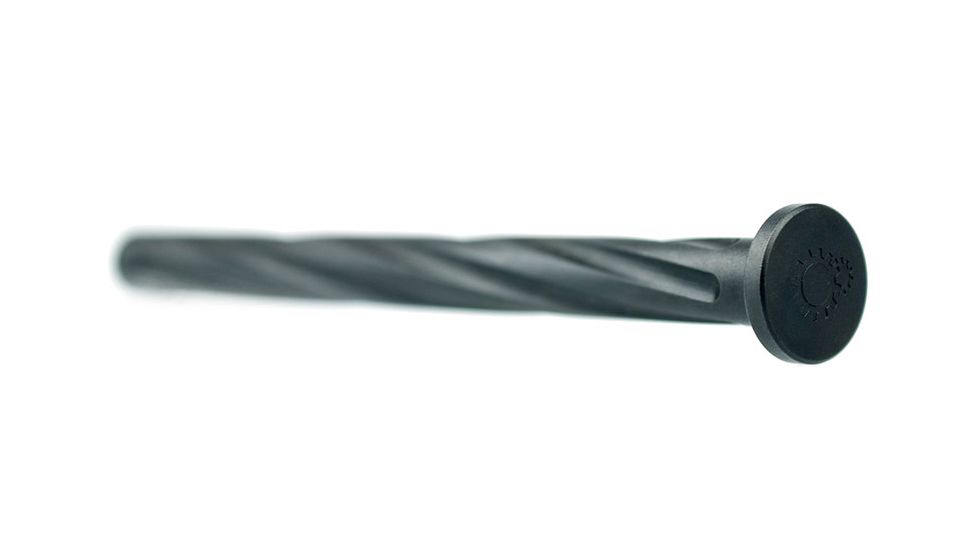 Primary Machine P10C Guide Rod Fluted w/ 15lb Recoil Spring, Black Nitride P10C/GUIDEROD/BLK/15