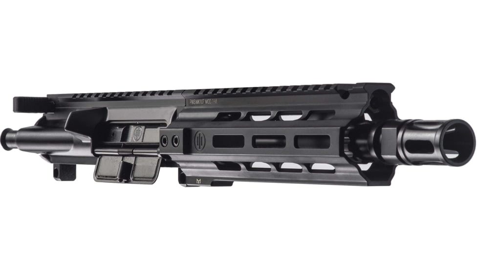 Primary Weapons Systems Complete Upper Receiver, MK107 MOD 1-M, 7.62x39, 7.75in Barrel, Pistol Length, 1-10 Twist, PWS M-LOK 6.9in Handguard, PWS Triad30, Anodized, Black, M107UF01-1F