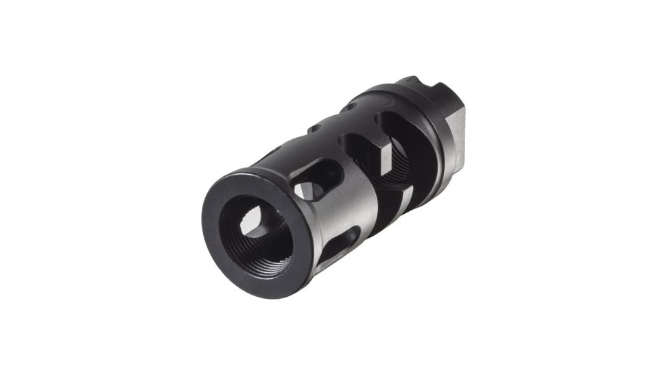 Primary Weapons Systems FSC47 MOD 2 FSC Series Flash Suppressing Compensator Muzzle Device, 7.62x39, Black, 14x1 LH threads, FSC-47-14X1LH