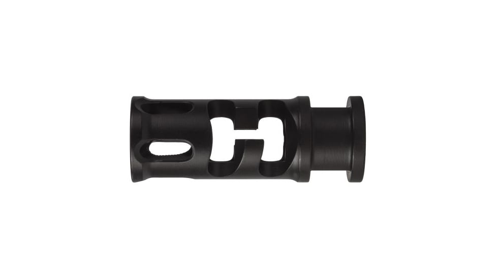 Primary Weapons Systems FSC556 MOD 2 FSC Series Flash Suppressing Compensator Muzzle Device, .223, Black, 1/2x28 threads, 3G2FSC12A-1F