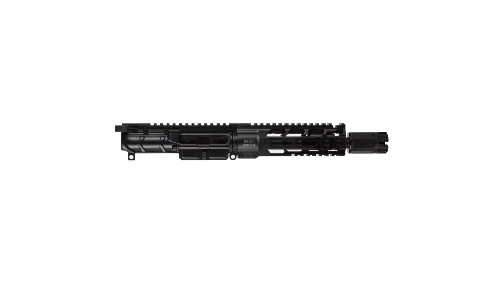 Primary Weapons Systems MK107 Mod 2-M, Upper Receiver, 7.62X39, 7.75 Barrel, CQB 30 Muzzle Device, Anodized Finish, Black, MLOK Handguard, Long Stroke Piston System, Adjustable Gas System, Fits AR-15