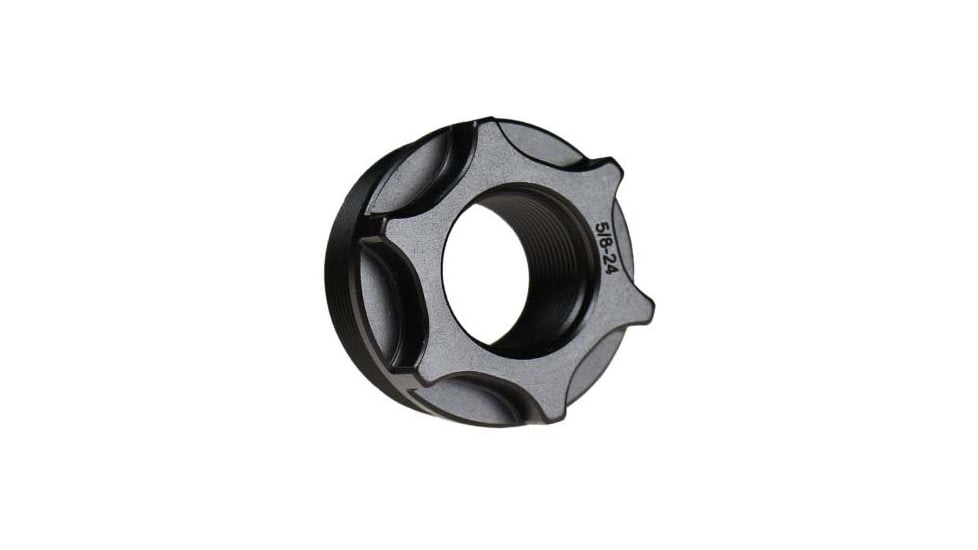 Primary Weapons Systems Mount, Fits 5/8X24, Anodized Finish, Black, DTMOUNT-5-8X24-P