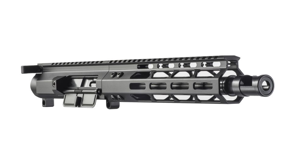 Primary Weapons Systems PCC Upper Receiver, 9.5in bbl, 9mm, 1/2x36, PCC9 Compensator, Black 18-M909UH0B