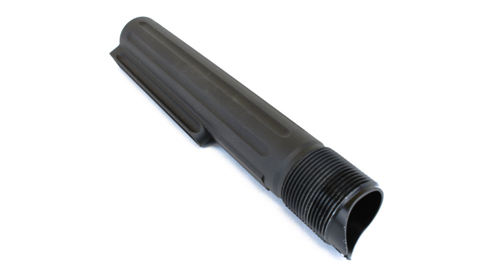 Primary Weapons Systems PWS Enhanced Buffer Tube, Mil-Spec Gen 2 Ratchet Lock endplate, Black, AR-15, 4G2BTMB-1F