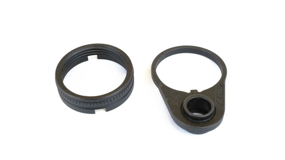 Primary Weapons Systems PWS Enhanced Buffer Tube, Mil-Spec Gen 2 Ratchet Lock endplate, Black, AR-15, 4G2BTMB-1F