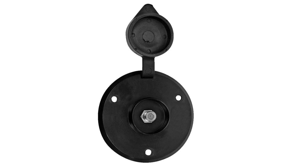 Prime Products 08-6209 Round Cable TV Receptacle, Black, 44052